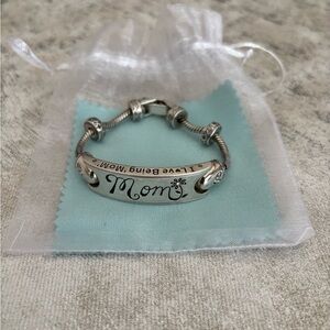 Brighton Silver 'Mom' Bracelet